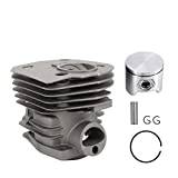 VCAURORA Chainsaw Cylinder Piston Set Fit For Partner 351 260 340 350 352 370 390 420 Chainsaw Spare Parts Garden Tools