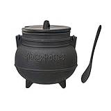 Harry Potter 48013 Cauldron Soup Mug with Spoon, Ceramic, Black