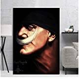 Mural Canvas Painting Picture Hd Print Edward Newgate Whitebeard Pirates One Piece Anime Wall Art Home Decoration Poster-60X80Cmx1 No Frame