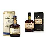 El Dorado Special Reserve 21 year Old Rum, 70 cl - Aged for 2 Years - Flavours of Tropical Fruit and Coffee - Perfect for Sipping & 15 Year Old Special Reserve Rum