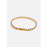 18k Gold Plated Tennis Bracelet CERTÍ x LEMONLUNAR - One Size / Gold