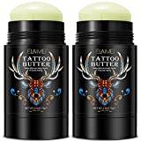 Tattoo Aftercare Butter Balm,2.6 oz,Natural Organic Tattoo Cream Moisturizer for Old & New Tattoos Healing Brightener Color Enhance