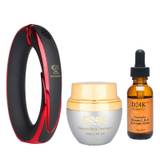 360 Skincare Device W/ Neck Cream & Multi-Vitamin Serum
