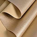 20 Colors Available.A2 A3 A4 A5 Sheet PVC Textured Faux Leather Grained Leatherette Craft Bow Fabric (Shiny Sorrell Brown, A3 (295 x 420 mm))