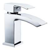 Moods Excelsior Deck Mounted Chrome Basin Mixer Tap with Waste