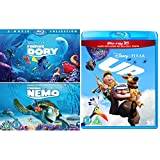 Finding Dory/ Finding Nemo Double Pack [Blu-ray] [Region Free]& Up [Blu-ray 3D + Blu-ray]