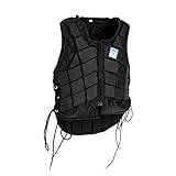 SaniMomo Horse Riding Equestrian Body Protector Safety Vest, Protection Protective Gear for Adult Kids, Boys Girls Outdoor Horse Riding - Kids CM