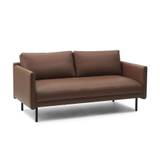 Normann Copenhagen Rar 2 Seater Sofa - Leather cognac Brown Designer Furniture From Holloways Of Ludlow