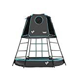 TP Toys 870 Explorer Metal Climbing Frame Black Edition with Platform & Den | TP852 | 18 Months-Low 12 Years-Full Height | Outdoor & Garden Toys for Kids 18m