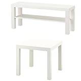 IKEA Lack Side table & TV Bench [ White ]