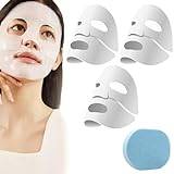 Donubiiu Bio-Collagen Real Deep Mask, Overnight Mask, Bio-Collagen Deep Mask, Bio Collagen Real Deep Face Mask, Wash Free Collagen Films Lifting Mask For Face (3PCS)