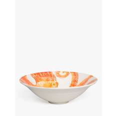 BlissHome Creatures Octopus Salad Bowl, 30cm, Orange