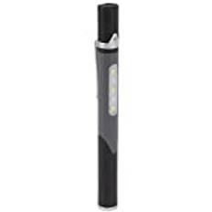 Eulbevoli LED Penlight, Pen Flashlight USB Charge High Safety Easy Operation Clip Design for Repair(Black)