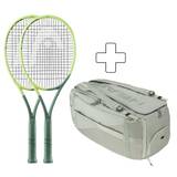Head 2 X Extreme Tour 2022 Plus Tennis Bag - L4 - mint