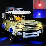 USB Light kit for LEGO 42110 Technic Land Rover Defender Car Building Blocks-Not Include Lego Model
