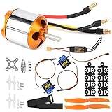 special motor RC Helicopter electronic starter, 2217 electronic starter Kit Overheat Protection Good Performance 40A XT60 ESC 8060 Propeller Steering Engine for RC Helicopter