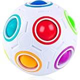 Magic Rainbow Popping Ball Puzzle, Fidget Ball Speed Cube Colour Matching Puzzle Ball Brain Teasing Educational Toy, A Perfect Stocking Filler For Kids & Adults