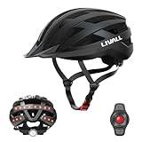 Smart Bike Helmet with LED Taillight, Bluetooth Cycling Helmet with Wireless Remote Control, SOS Alert and Built in Microphone and Speakers, Adult Men and Women, Waterproof, MT1 Neo