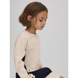 Reiss Kids' Elsa Logo Jersey Sweatshirt Dress, Ivory/Multi