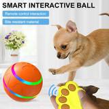 Electric dog ball toy auto rolling smart dog toy+remote control for dog training