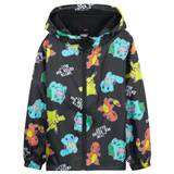 Pokemon Kids Waterproof Jacket - Fleece Lined Rain Coat - 4/5 Years