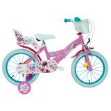 Huffy Disney Minnie Mouse 16" Kids Bike - Pink/Blue - Blue/Pink