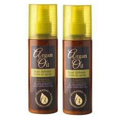Argan oil heat defence leave in spray eucalyptus 150 ml pack of 2