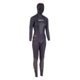 Beuchat 7mm Athena Women's Open Cell Freediving Wetsuit Jacket and Pants - Top / LG