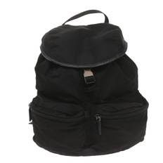 Prada Tessuto Black Synthetic Backpack Bag (Pre-Owned) - One Size / Black