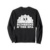 Sunshine and The Spa Retro Vintage Sun Sweatshirt