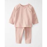 Little Planet Baby 2-Piece Fleece Set Made with Organic Cotton in Rose Baby Size 12M Rose