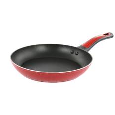 Oster Claybon 9.5 Inch Nonstick Frying Pan in Speckled Red