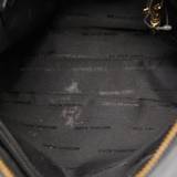 Michael Kors Black Leather Raven shoulder Bag