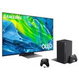 Samsung 2022 55 S95B QD-OLED TV Xbox Series S & Xbox Game Pass Ultimate Bundle