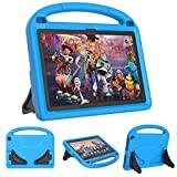 Fire HD 10 & Fire HD 10 Plus Tablet Case for Kids(11th Generation, 2021 Release) - Mansiruyi Lightweight Shockproof Cover with Stand for Kindle Fire HD 10 Kids Tablet & Kids Pro Tablet - Blue