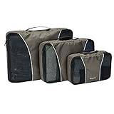 Samsonite 3 Piece Packing Cube Set, Charcoal, One Size