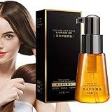 Hair Oil,Hair Perfume Oil for Dry Damaged Hair - Hair Repair Oil Adds Softness & Shine, Reduce Split Ends, Deeply Conditions Hair for Women, Men 50ml Brojaq