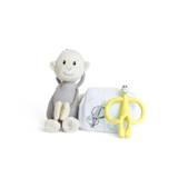 Matchstick Monkey Soothe & Play Gift Set - Yellow