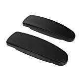 2pcs Electric Wheelchair Office Chair Arm Pads Wheelchair Arm Rest Leather Armrest Pads Wheelchairs Office Chair Armrest Pads Wheel Chair Arm Cushion for Electic Wheelchair Desk
