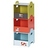 labebe - Toy Storage, Kid Storage Cabinet, Baby Toy Box, Child Bin Cabinet, Wooden Storage Box, Toy Chest for Boy&Girl, Toy Storage Bin, Kid Toy Storage Container, Large Toy Storage Unit - Open Door