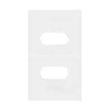 Drywall Hole Cover Blind Fixer Tabs Vertical Blinds Fix Kit Upgrade Vertical Blinds Replacement PartsVertical Blinds Tabs/Blind Fixers For Vertical Blinds Replacement Slats & (White, One Size)