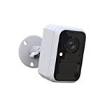 GUSAJ Floodlight Camera 1080P Floodlight Rechargeable 5200mAh Battery IP65 Wireless Security AI Free Cloud Camera Outdoor with Spotlight Sound Alarm (Sensor Size : 2 PCS Camera, Size : 1)