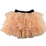 Tutu Skirts Cotton Tulle Skirt Girl Skirts Kids Tutu Skirts Girls Tutu Skirt (Color : Champange, Size : Small 2-3T)