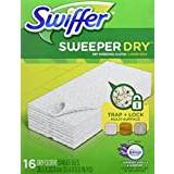 Swiffer Sweeper Dry Sweeping Pad Refills, Febreze Lavender Vanilla and Comfort Scent, 16 ct