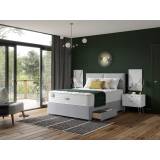 Staples and Co Restore Eco Latex Ortho 2000 Divan Bed Set