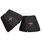 LeMieux Soft Shell Overreach Horse Boots - Over Reach or Bell Boots for Horses - Protective Gear and Training Equipment - Equine Boots, Wraps & Accessories (Black/Large)