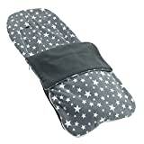 Snuggle Summer Footmuff Compatible with Baby Jogger City Select - Grey Star