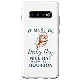 Galaxy S10+ Funny Derby Horse Race Drinking For Men and Women Case
