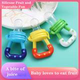 Baby Teeth Teeth Bebe Pacifier Fresh Food Baby Feeder Newborn Accessories Silicone Rice Breakfast Cereal Squeeze Fruit Bottle - CS