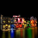 Game of Bricks LED Light Kit for LEGO Diagon Alley 75978 (model is not included)